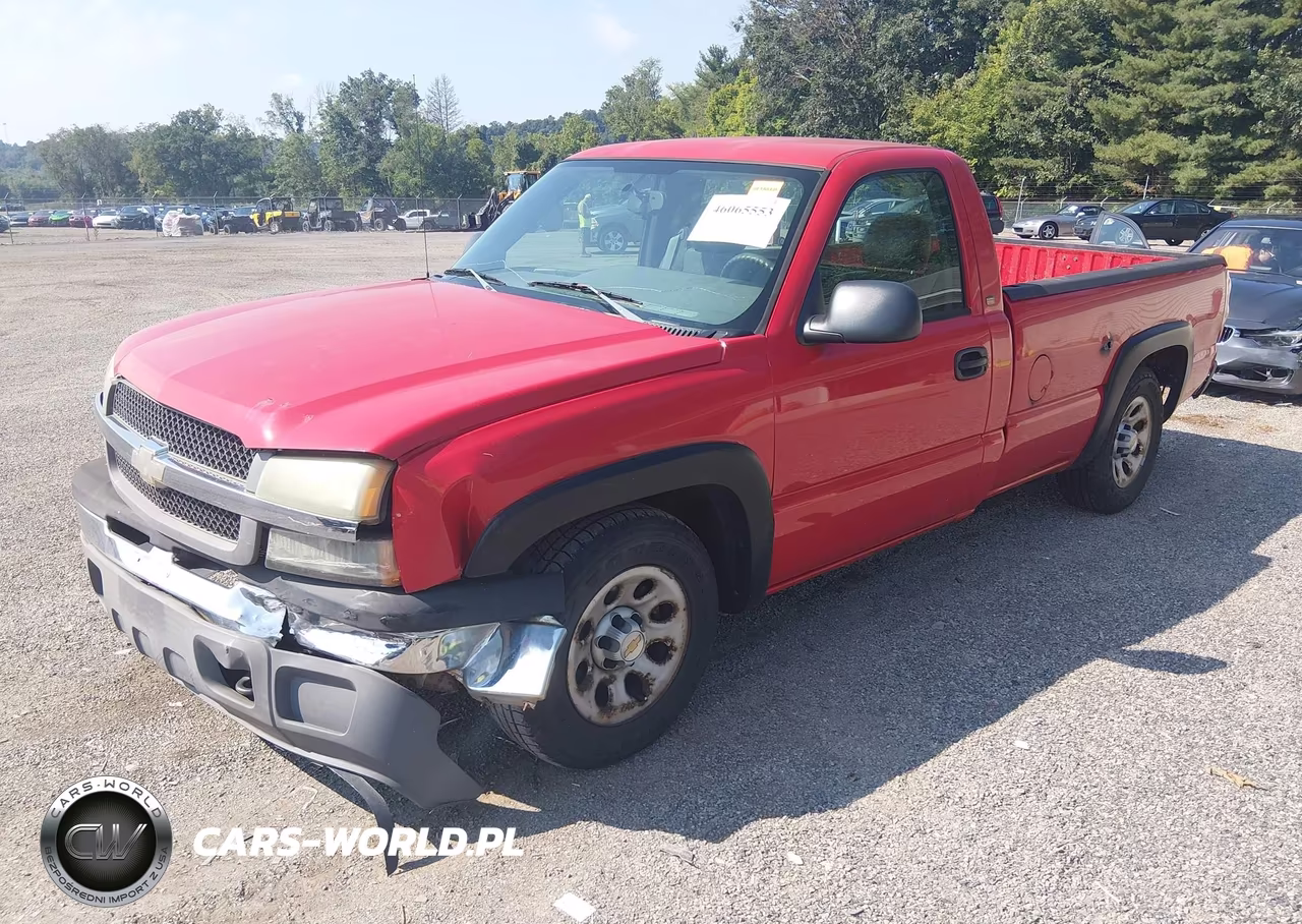 2005 Chevrolet Silverado 1500 Work Truck VIN:1GCEC14X65Z250288 - 2