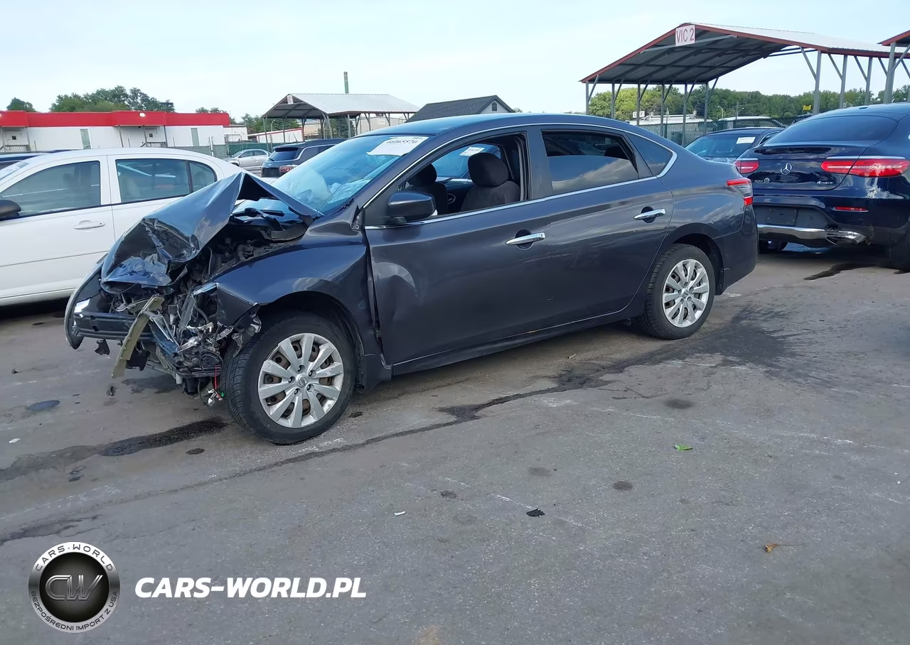 2013 Nissan Sentra Sv VIN:3N1AB7AP7DL623629 - 2