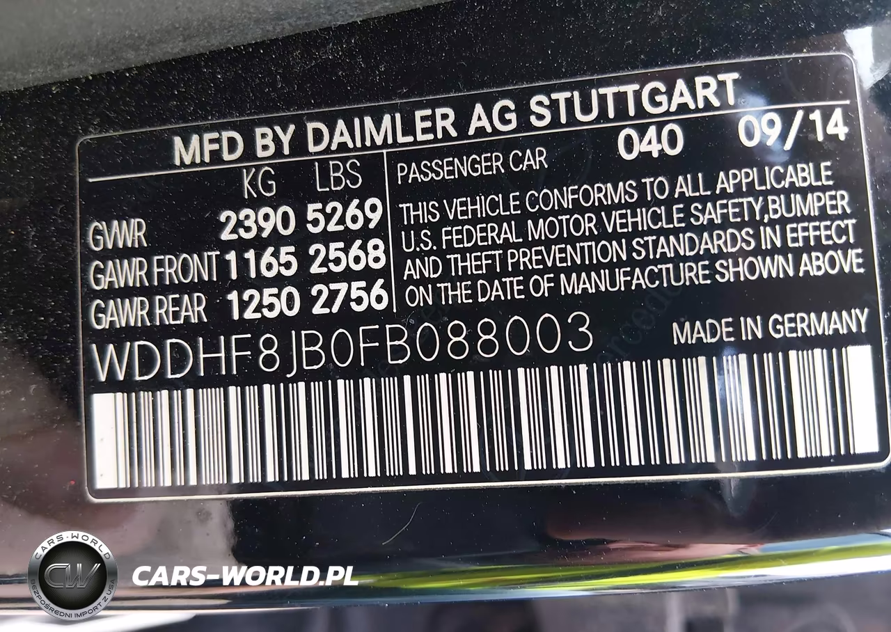 2015 Mercedes-Benz E 350 4Matic VIN:WDDHF8JB0FB088003 - 9