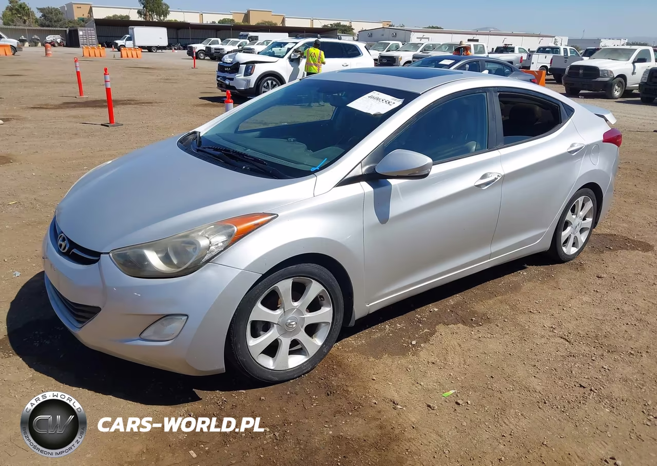 2013 Hyundai Elantra Limited VIN:KMHDH4AE2DU859824 - 2