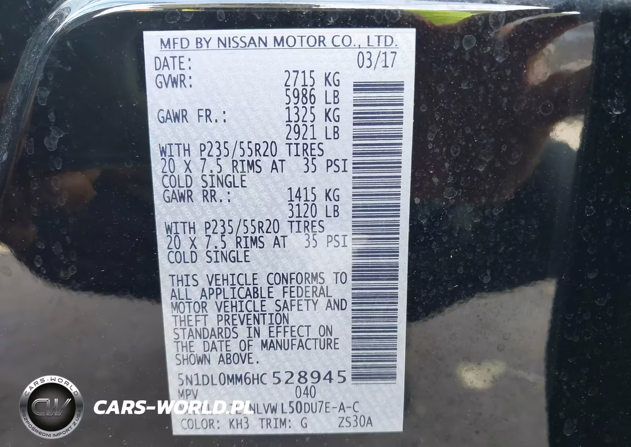 2017 Infiniti Qx60 VIN:5N1DL0MM6HC528945 - 9