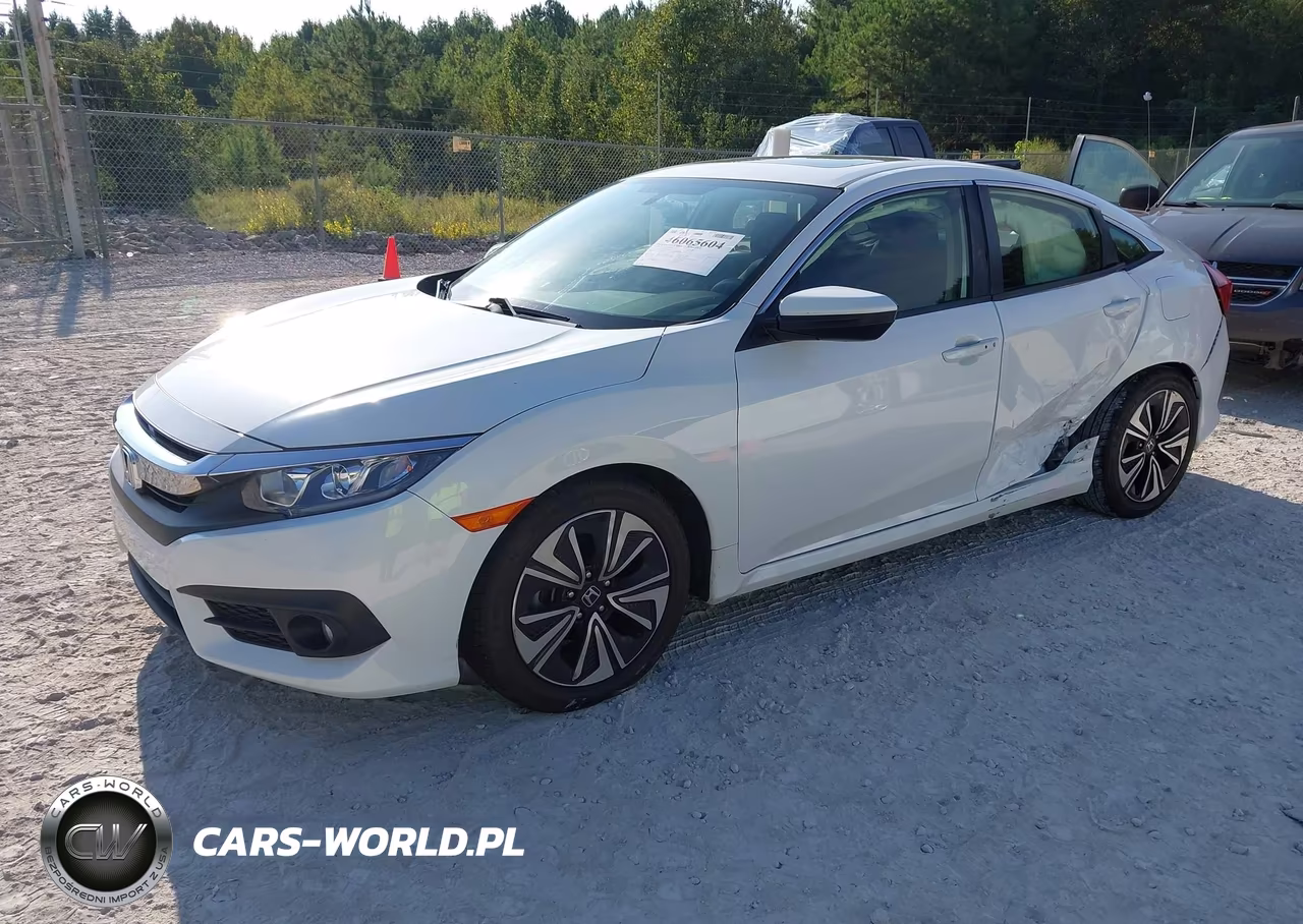 2018 Honda Civic Ex-T VIN:JHMFC1F37JX023758 - 2