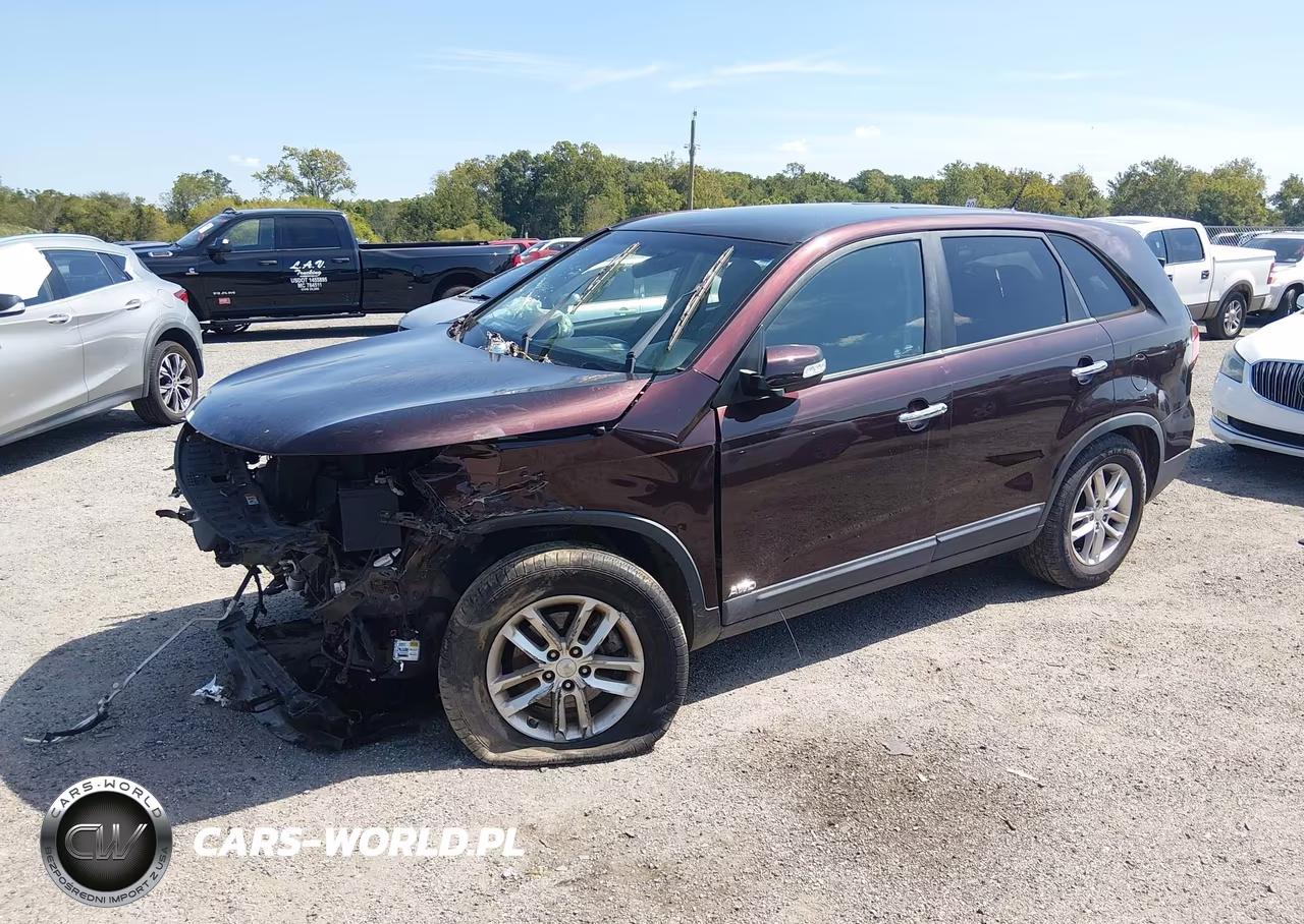 2014 Kia Sorento Lx VIN:5XYKTCA61EG527096 - 2