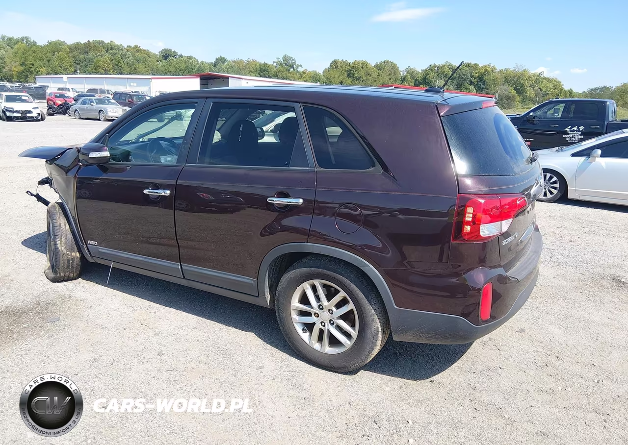 2014 Kia Sorento Lx VIN:5XYKTCA61EG527096 - 3