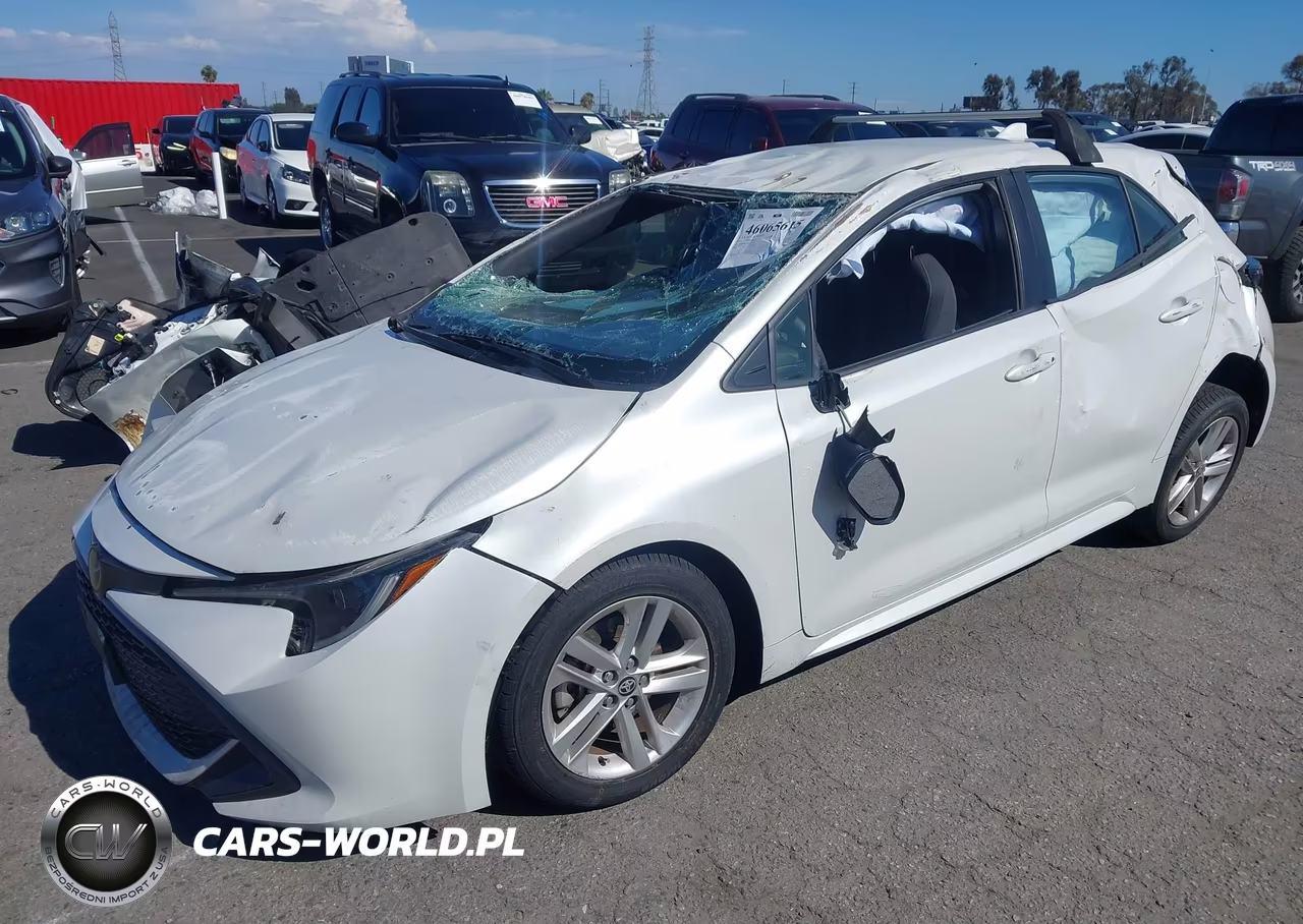 2021 Toyota Corolla Se VIN:JTND4MBE5M3122861 - 2