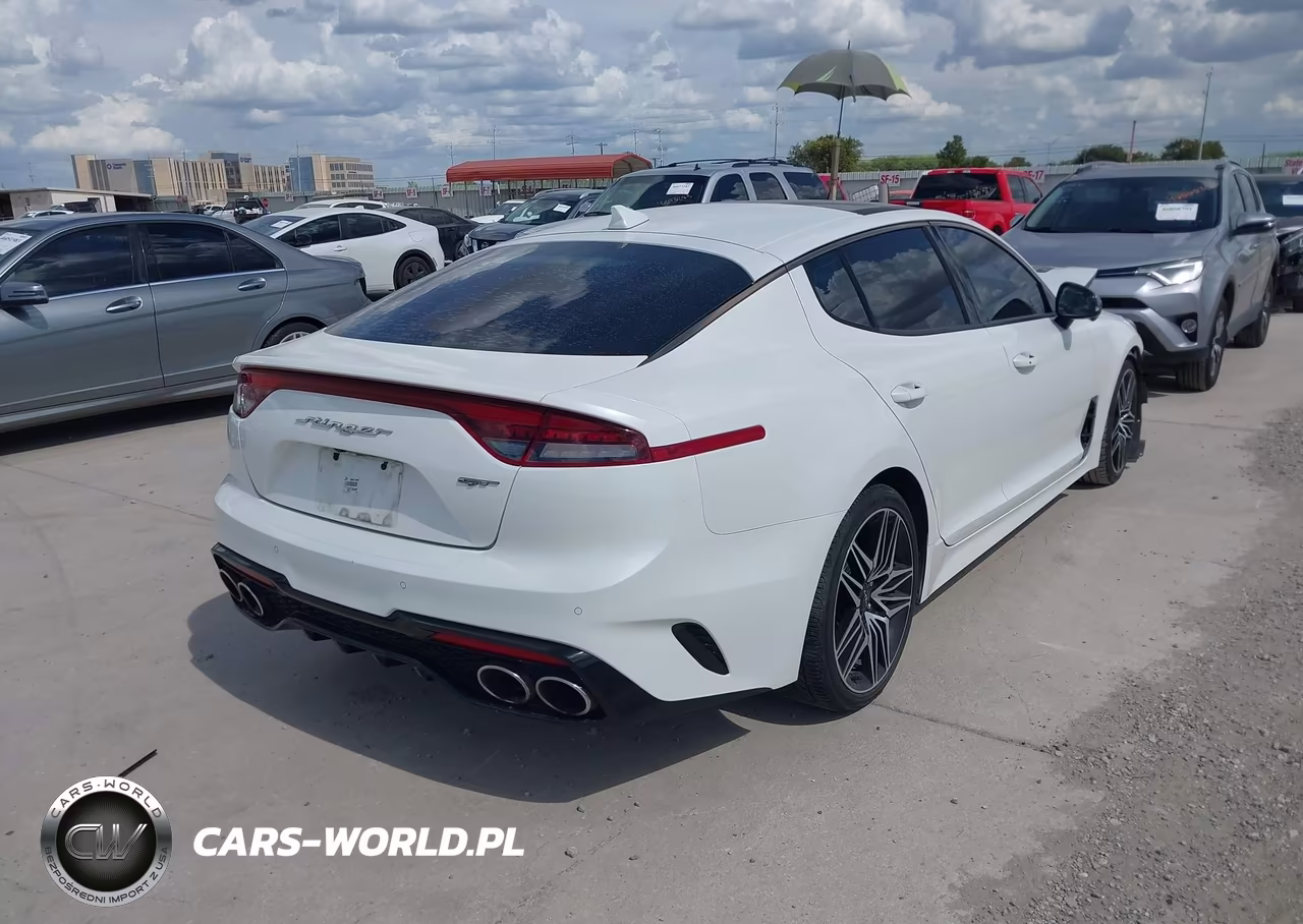 2022 Kia Stinger Gt2 VIN:KNAE55LC6N6112409 - 4