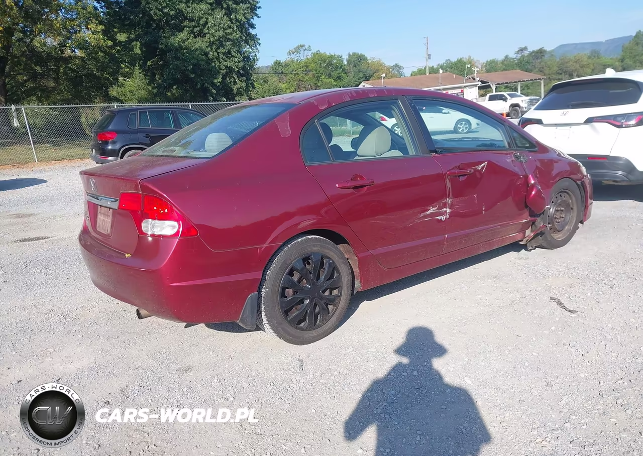 2011 Honda Civic Lx VIN:2HGFA1F50BH536284 - 4