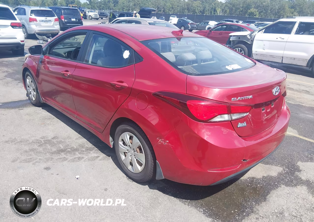 2016 Hyundai Elantra Se VIN:KMHDH4AE8GU584027 - 3