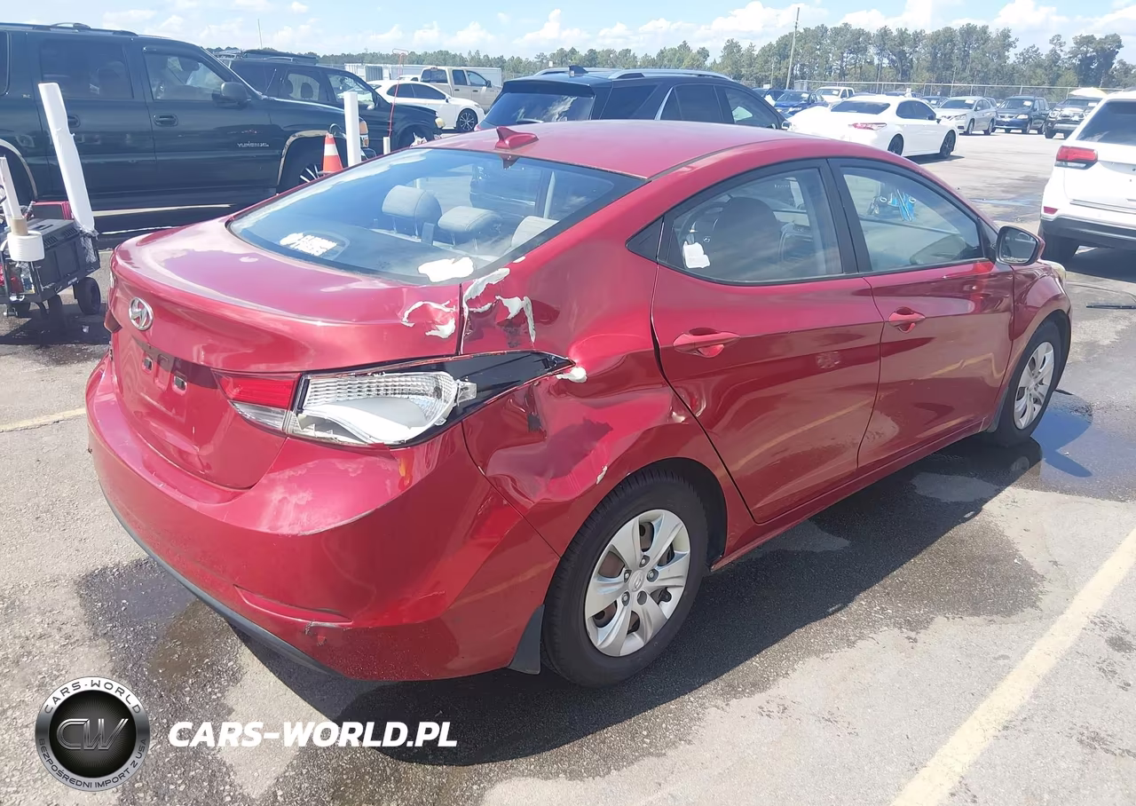 2016 Hyundai Elantra Se VIN:KMHDH4AE8GU584027 - 4