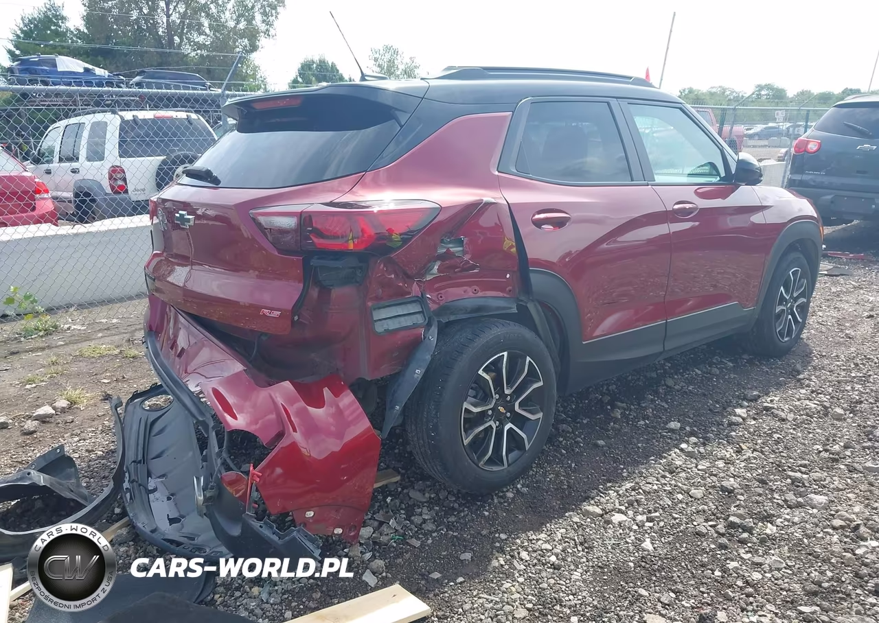 2024 Chevrolet Trailblazer Fwd Rs VIN:KL79MTSL2RB141817 - 4