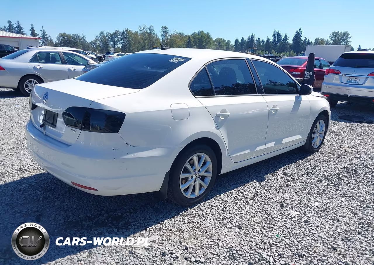 2012 Volkswagen Jetta 2.0L Tdi VIN:3VWLL7AJXCM399941 - 4