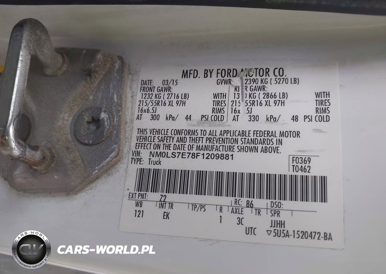 2015 Ford Transit Connect Xl VIN:NM0LS7E78F1209881 - 9