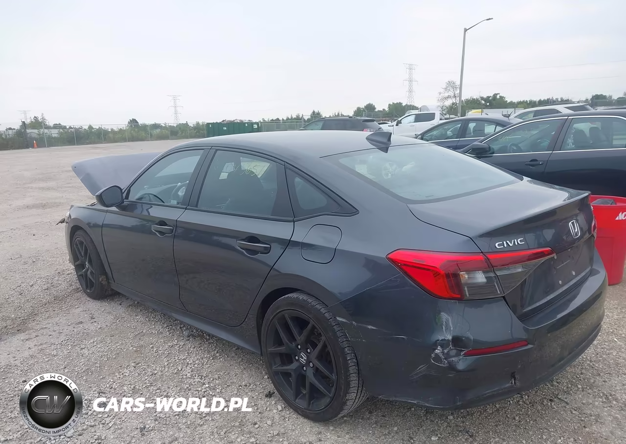 2022 Honda Civic Sport VIN:2HGFE2F56NH554383 - 3