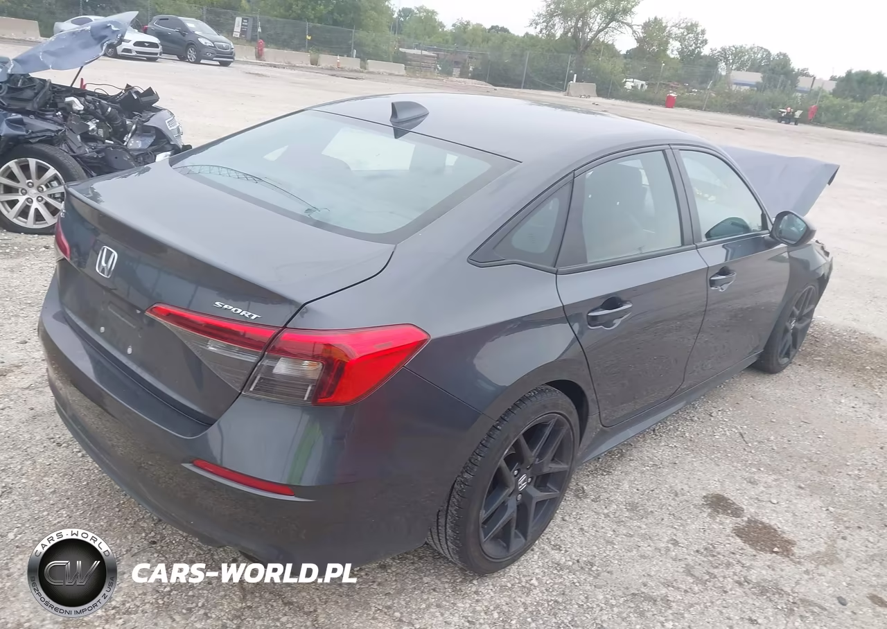 2022 Honda Civic Sport VIN:2HGFE2F56NH554383 - 4