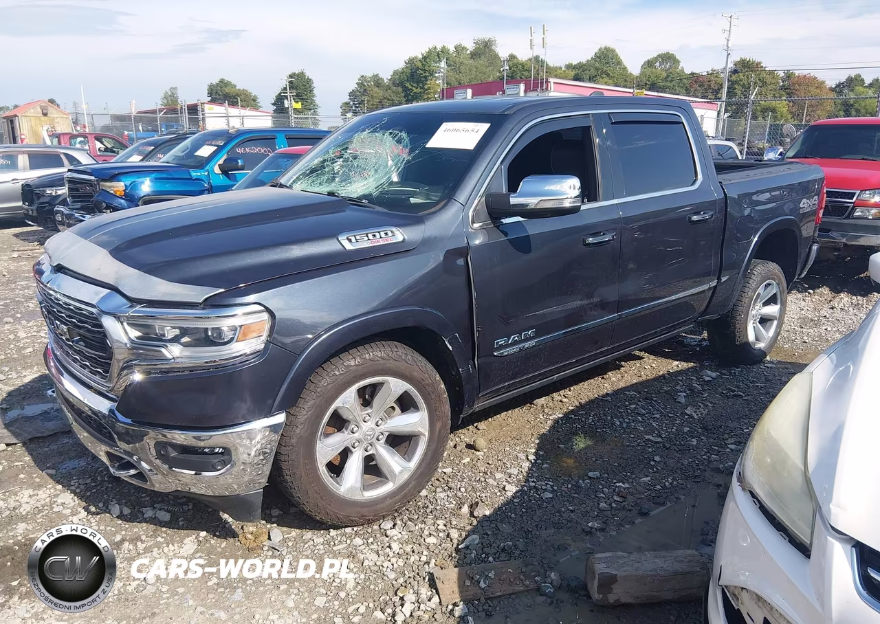 2021 Ram 1500 Limited 4X4 5'7 Box VIN:1C6SRFHM4MN529654 - 2