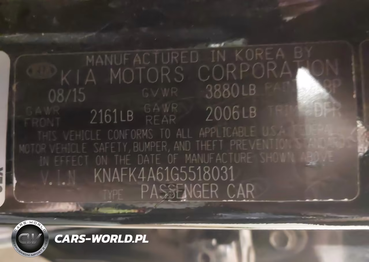 2016 Kia Forte Lx VIN:KNAFK4A61G5518031 - 9