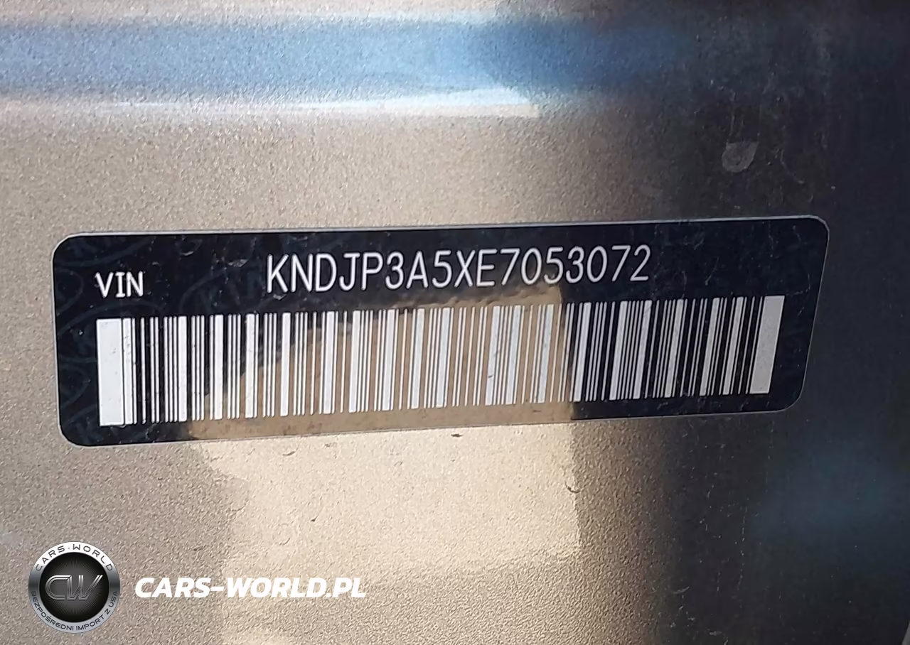 2014 Kia Soul + VIN:KNDJP3A5XE7053072 - 9