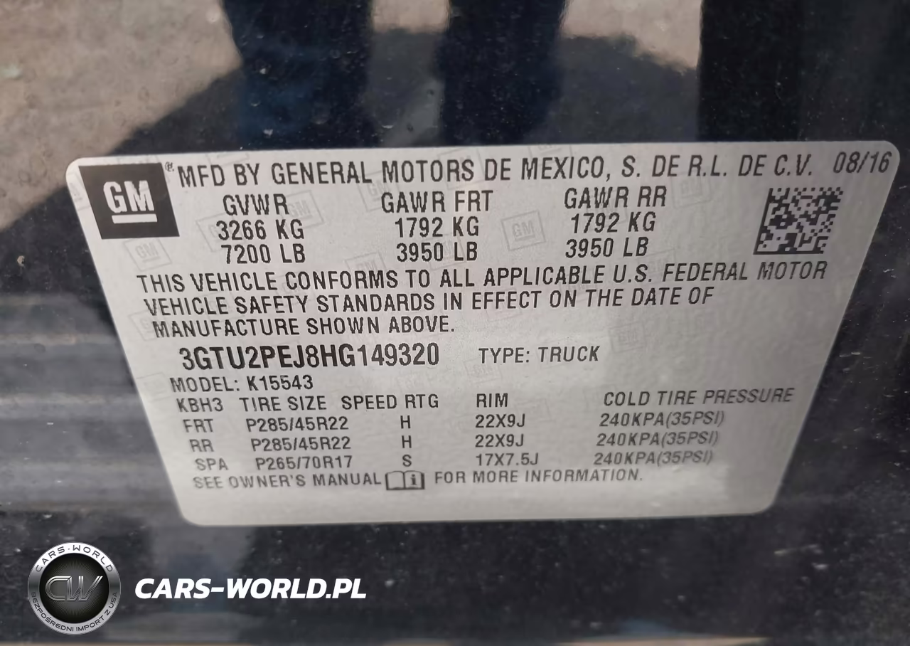 2017 GMC Sierra 1500 Denali VIN:3GTU2PEJ8HG149320 - 9