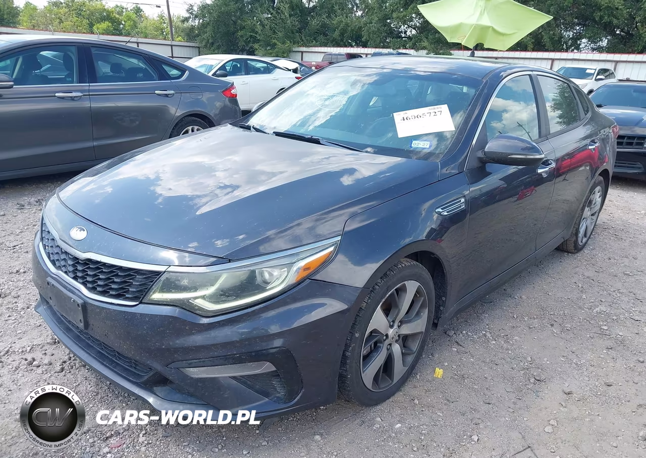 2019 Kia Optima S VIN:5XXGT4L32KG327813 - 2