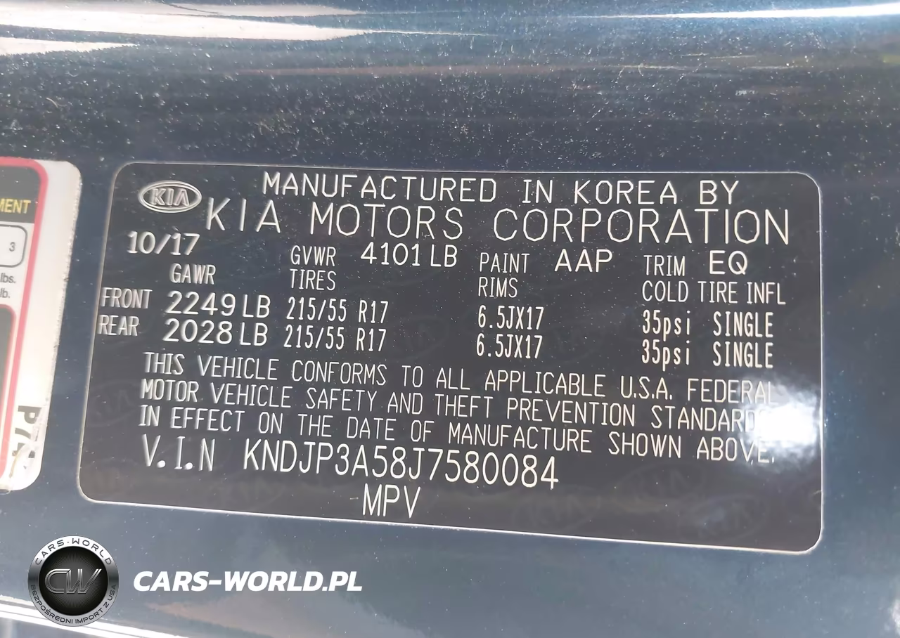 2018 Kia Soul + VIN:KNDJP3A58J7580084 - 9