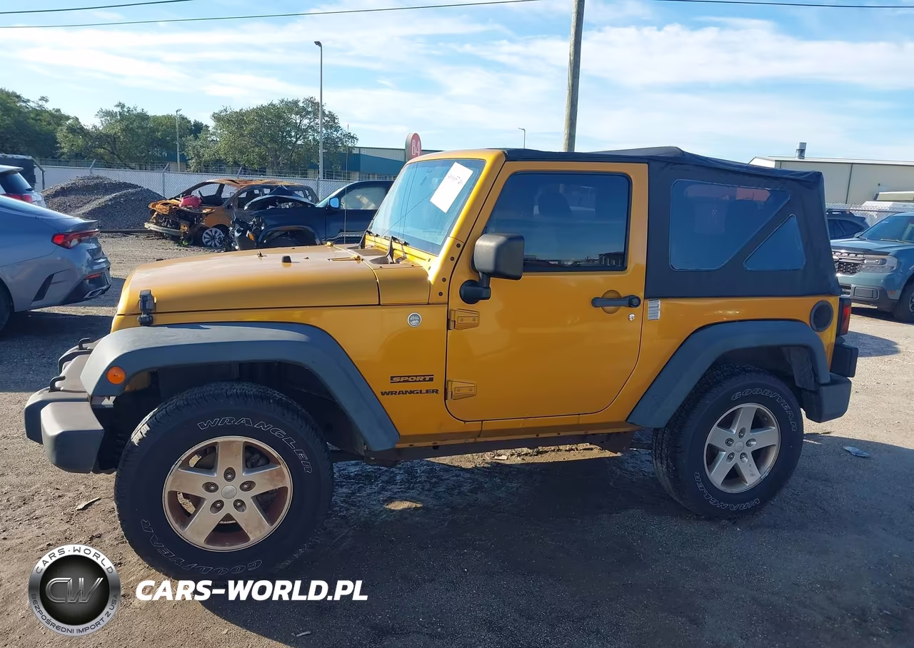 2014 Jeep Wrangler Sport VIN:1C4AJWAG3EL169841 - 14