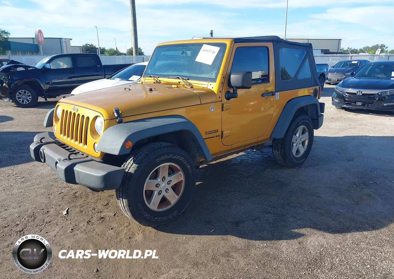 2014 Jeep Wrangler Sport VIN:1C4AJWAG3EL169841 - 2