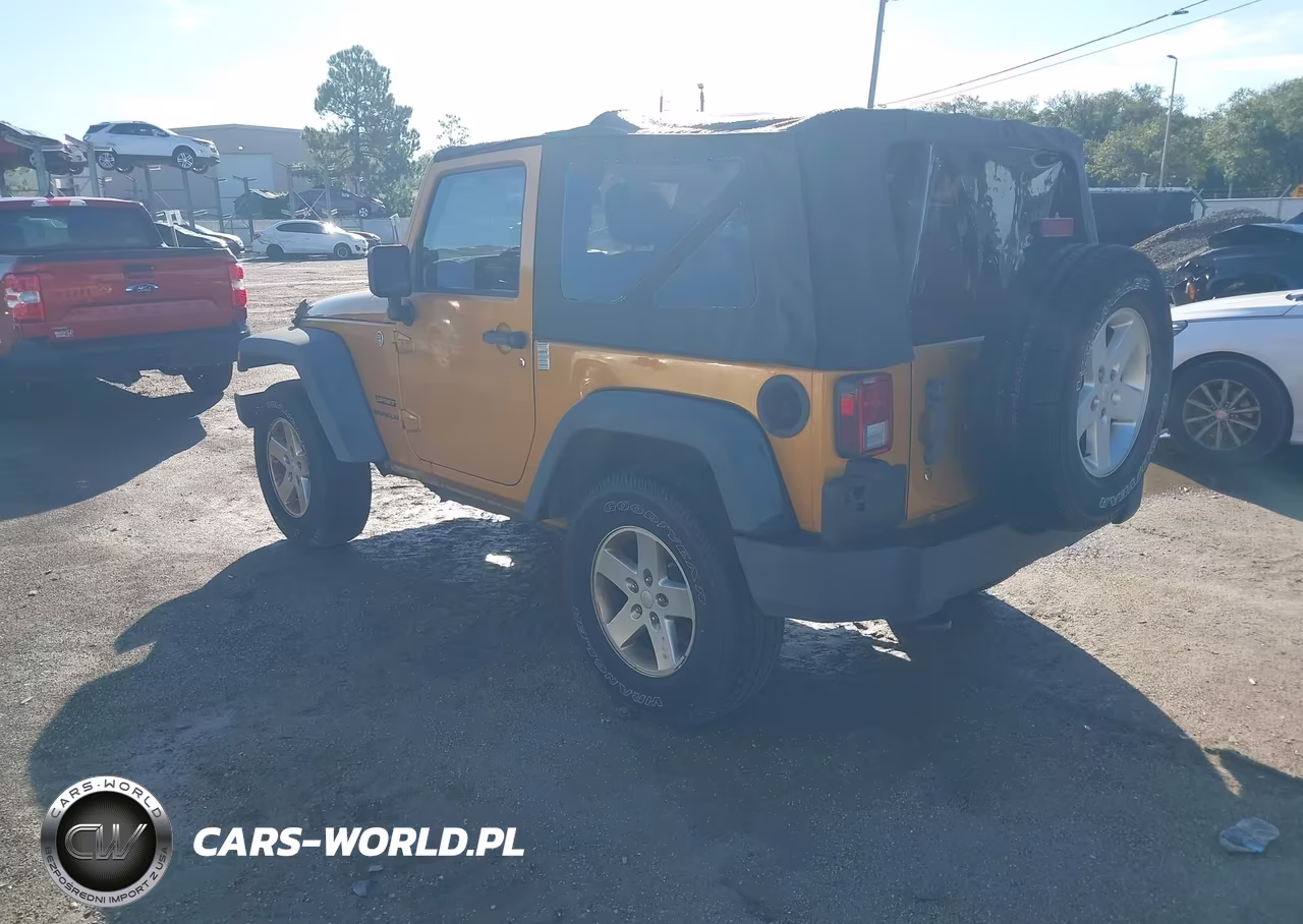 2014 Jeep Wrangler Sport VIN:1C4AJWAG3EL169841 - 3