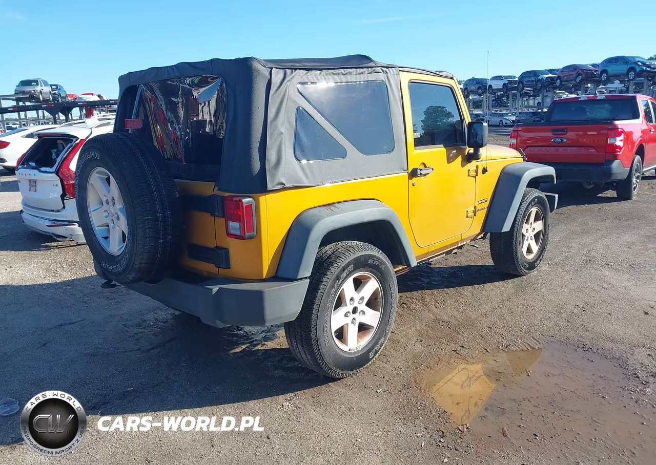 2014 Jeep Wrangler Sport VIN:1C4AJWAG3EL169841 - 4