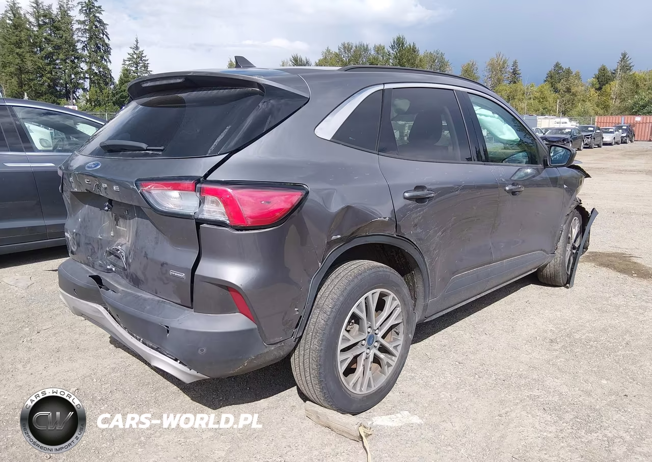 2021 Ford Escape Sel Hybrid VIN:1FMCU0CZ9MUA78217 - 4