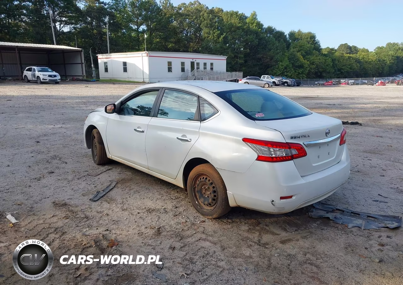 2014 Nissan Sentra Sv VIN:3N1AB7AP9EY283548 - 3