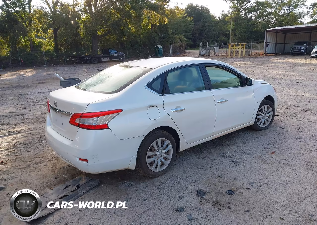 2014 Nissan Sentra Sv VIN:3N1AB7AP9EY283548 - 4