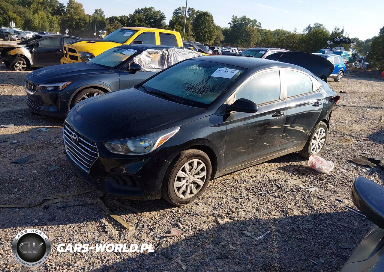 2021 Hyundai Accent Se VIN:3KPC24A69ME143186 - 2