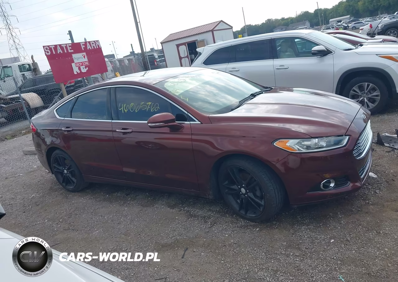 2015 Ford Fusion Titanium VIN:3FA6P0K98FR103666 - 13