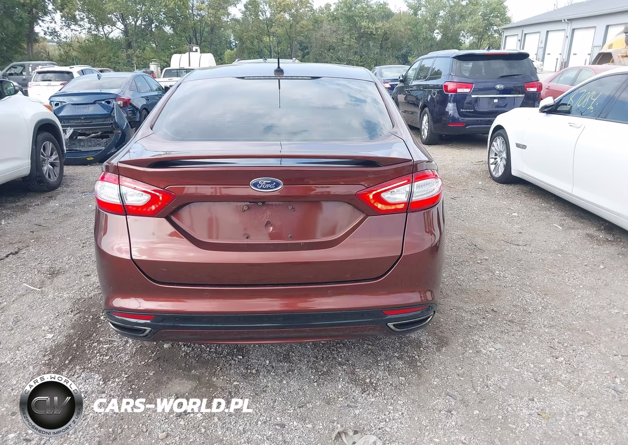 2015 Ford Fusion Titanium VIN:3FA6P0K98FR103666 - 16