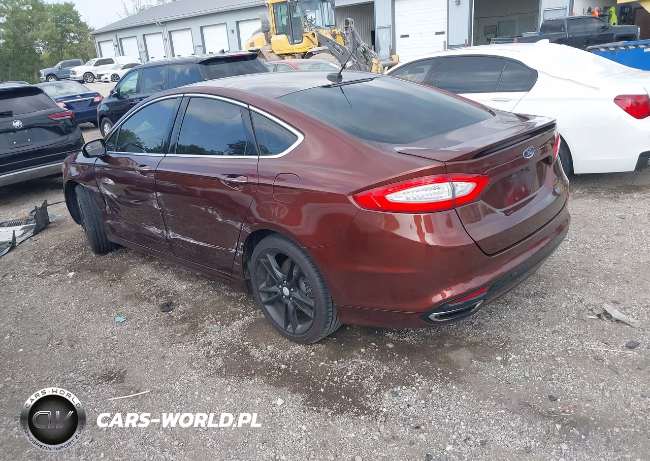2015 Ford Fusion Titanium VIN:3FA6P0K98FR103666 - 3
