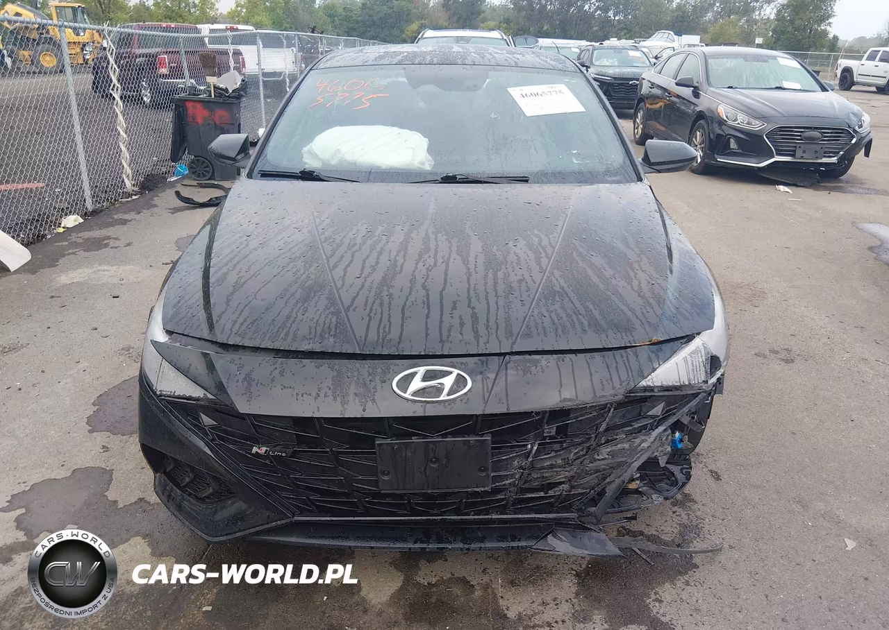 2023 Hyundai Elantra N Line VIN:KMHLR4AF1PU379537 - 11