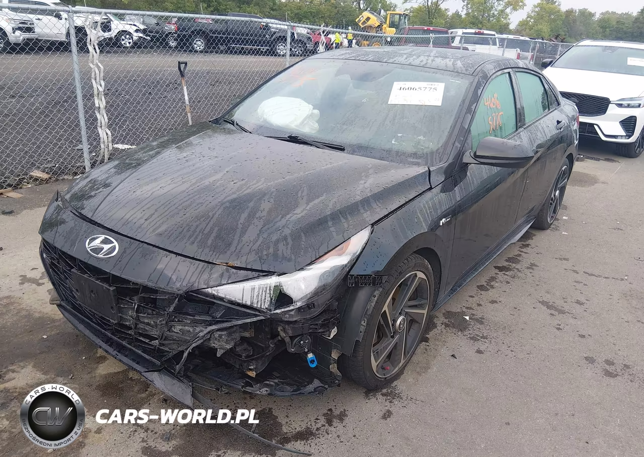 2023 Hyundai Elantra N Line VIN:KMHLR4AF1PU379537 - 2