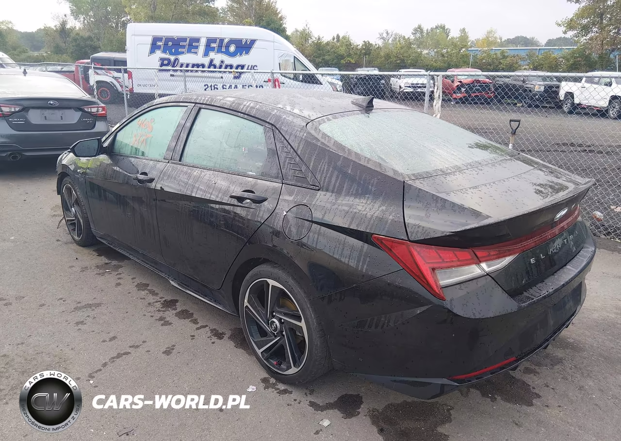 2023 Hyundai Elantra N Line VIN:KMHLR4AF1PU379537 - 3