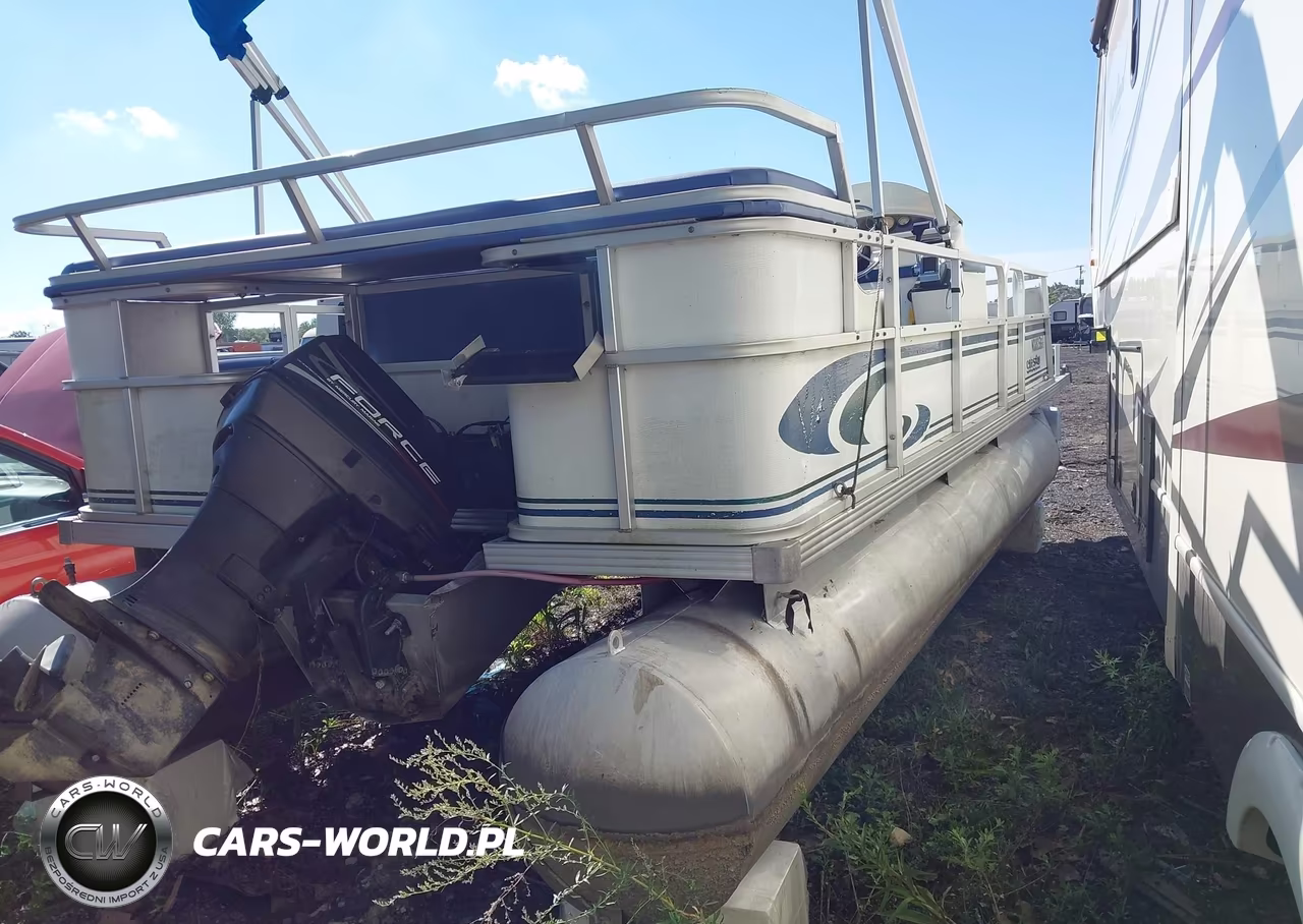 1996 Crest Iii Pontoon VIN:MAU02070D696 - 4