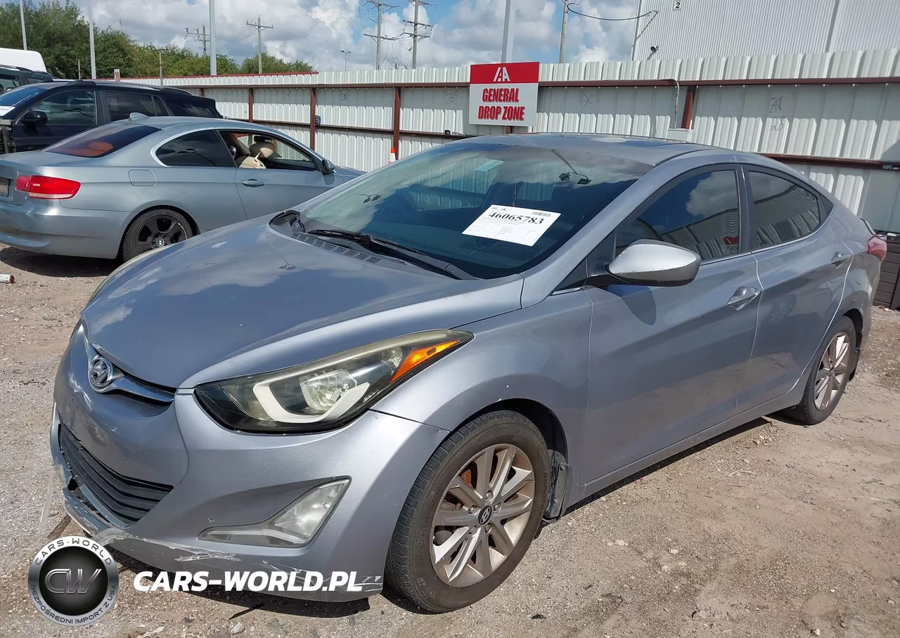 2015 Hyundai Elantra Se VIN:5NPDH4AE0FH618247 - 2
