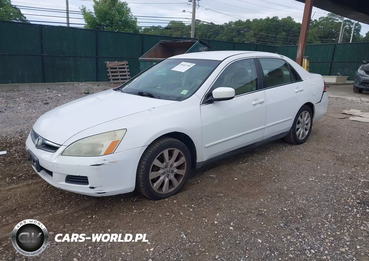 2007 Honda Accord 3.0 Se VIN:1HGCM664X7A106220 - 2