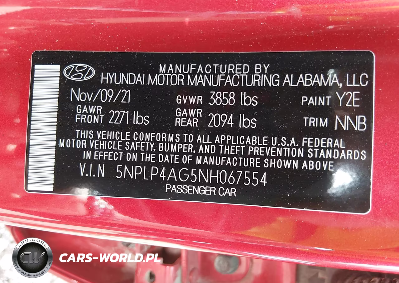 2022 Hyundai Elantra Limited VIN:5NPLP4AG5NH067554 - 9
