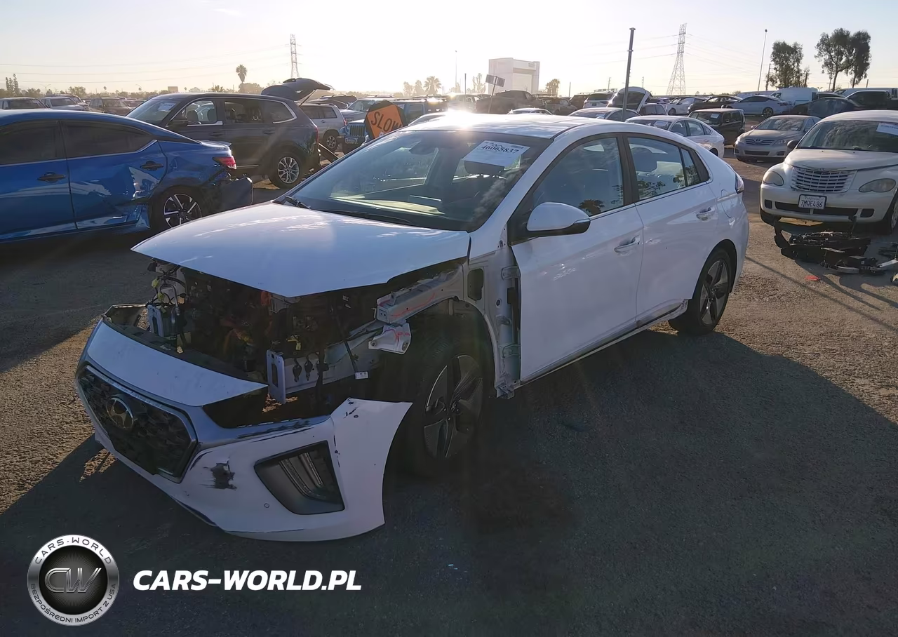 2021 Hyundai Ioniq Hybrid Limited VIN:KMHC05LC1MU255248 - 2