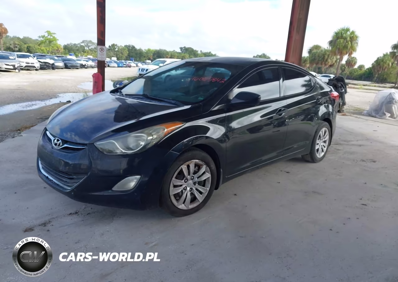 2013 Hyundai Elantra Gls VIN:5NPDH4AE8DH290556 - 2
