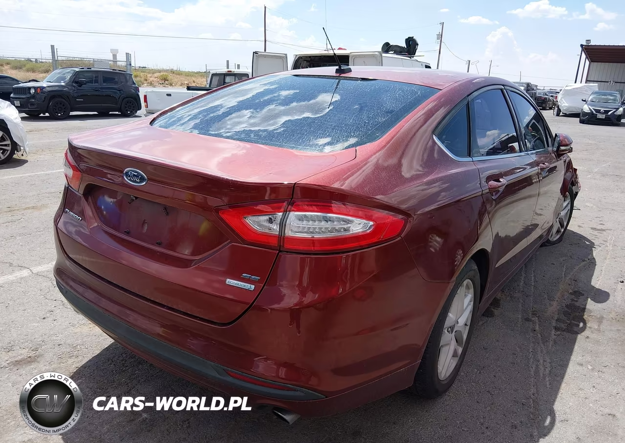 2014 Ford Fusion Se VIN:3FA6P0HD9ER385889 - 4