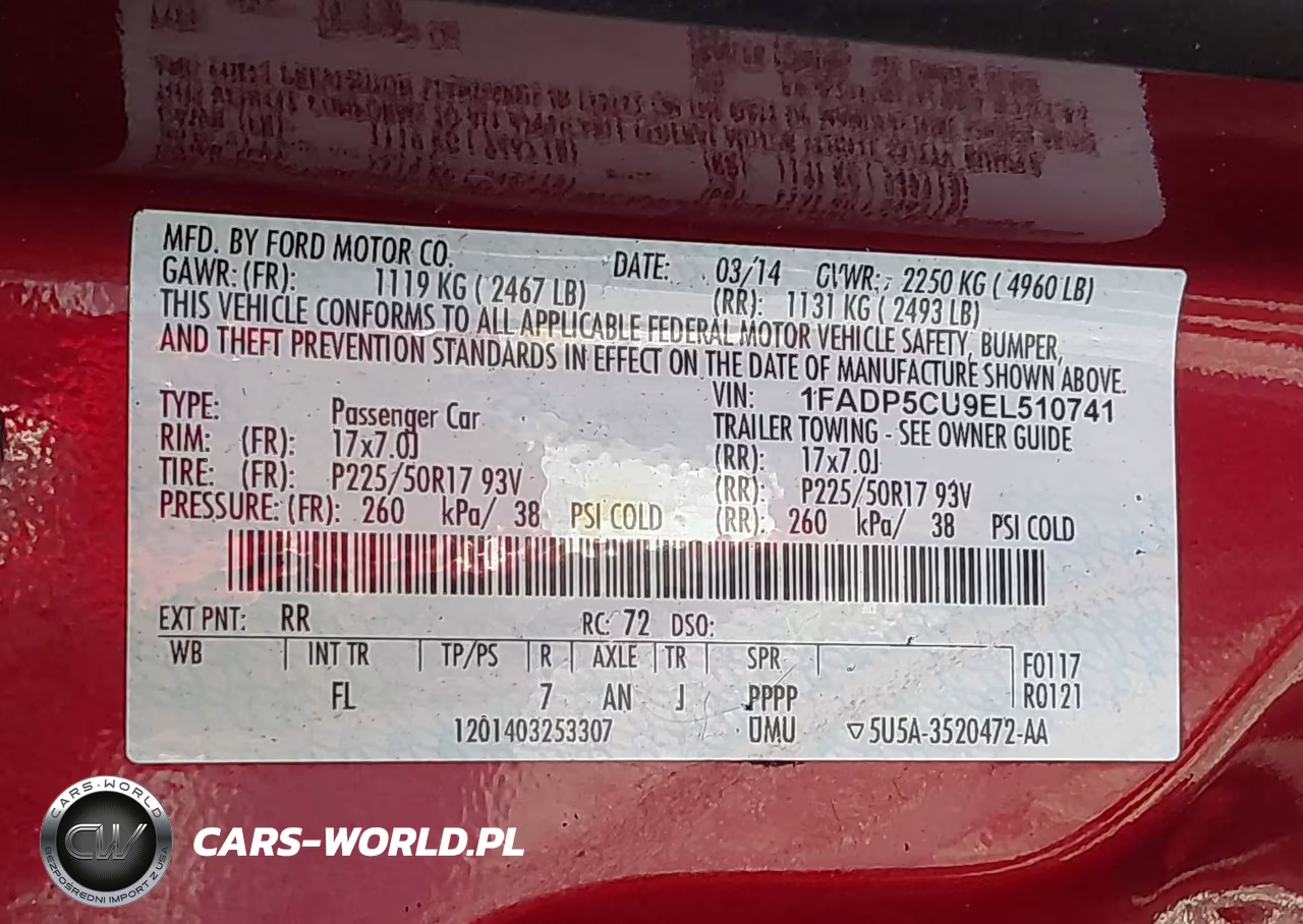 2014 Ford C-Max Energi Sel VIN:1FADP5CU9EL510741 - 9