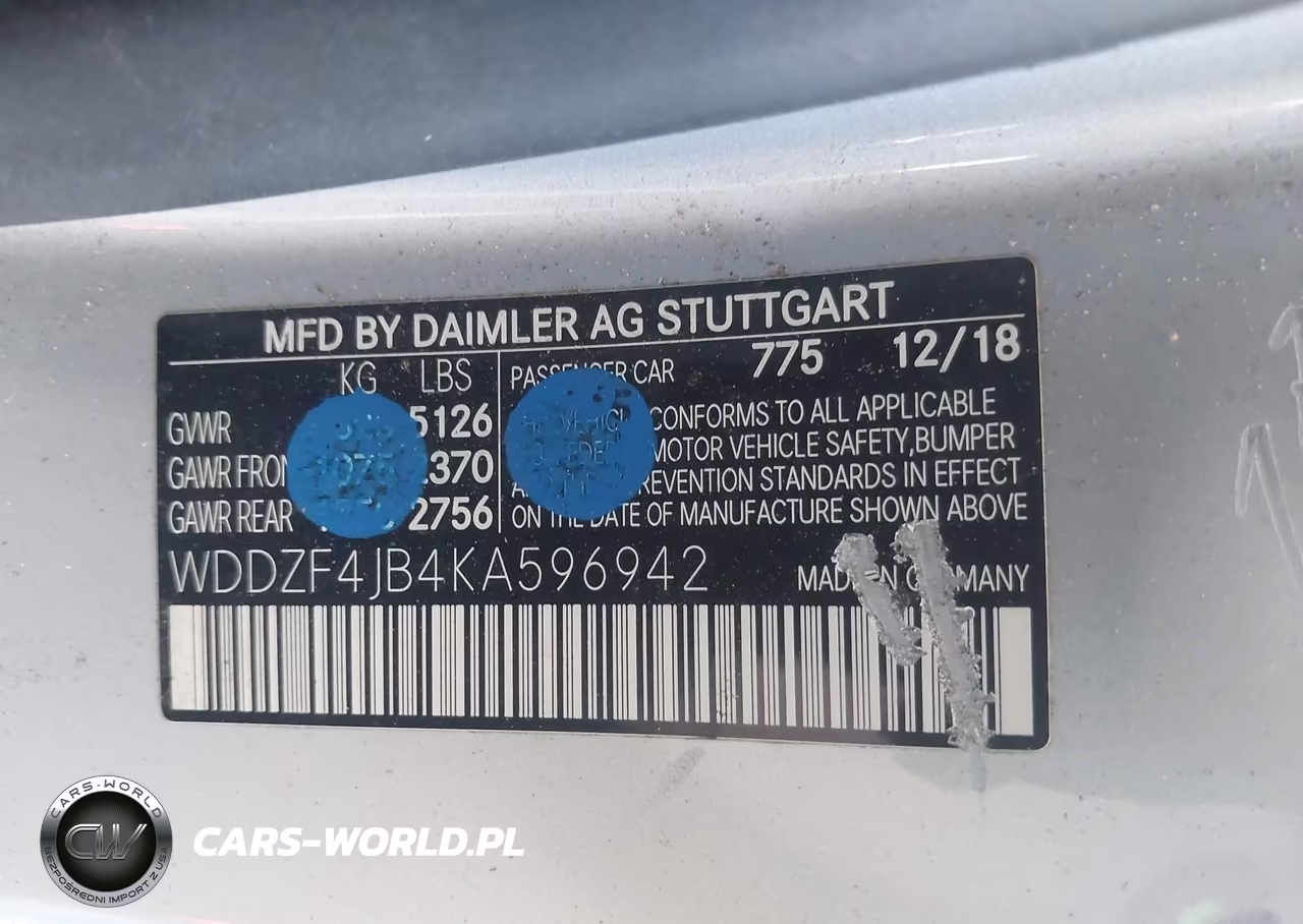 2019 Mercedes-Benz E 300 VIN:WDDZF4JB4KA596942 - 9