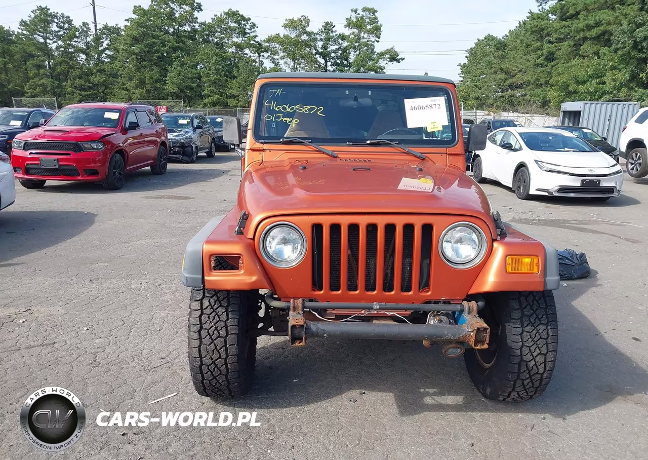 2001 Jeep Wrangler Sport VIN:1J4FA49SX1P374590 - 12