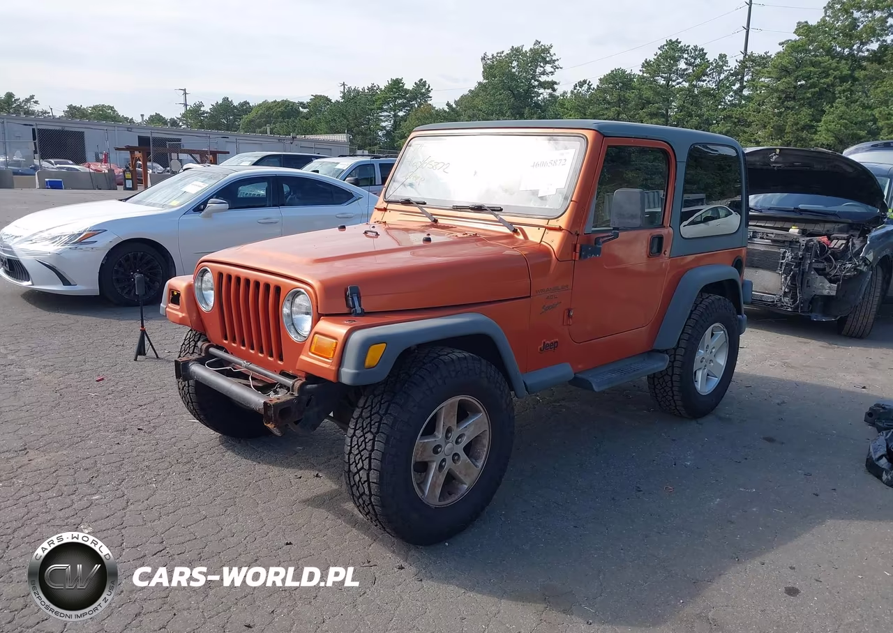 2001 Jeep Wrangler Sport VIN:1J4FA49SX1P374590 - 2