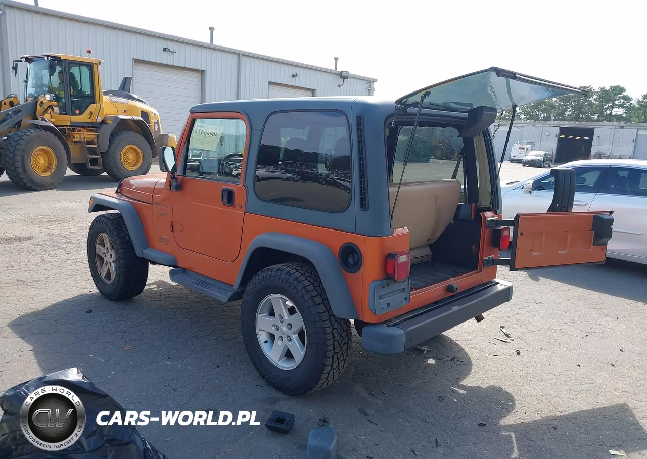 2001 Jeep Wrangler Sport VIN:1J4FA49SX1P374590 - 3